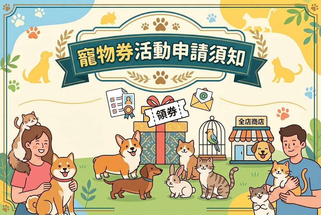 📣【115年犬貓寵物登記推廣計畫】業者招商開跑囉！